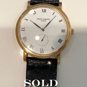 Patek Philippe Calatrava.